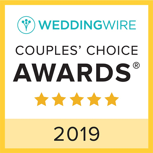 Wedding Wire Couples' Choice Awards 5 Stars 2019