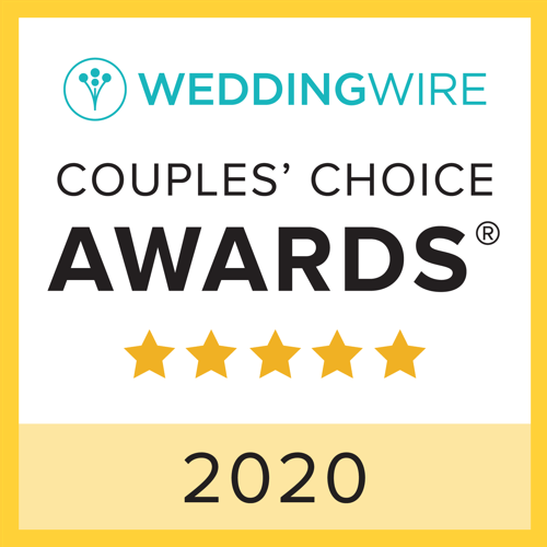Wedding Wire Couples' Choice Awards 5 Stars 2020