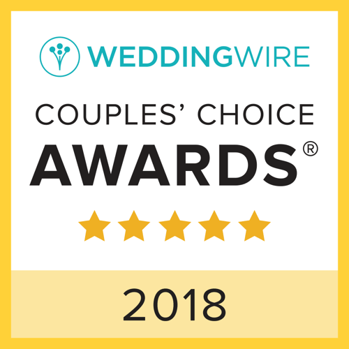 Wedding Wire Couples' Choice Awards 5 Stars 2018